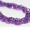 Natural African Purple Amethyst Faceted Round Ball Beads Strand Length is 14 Inches & Sizes from 3.5mm approx.Pronounced AM-eth-ist, this lovely stone comes in two color variations of Purple and Pink. This gemstones belongs to quartz family. All strands are best quality and hand picked. 
